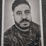 نقاشی سیاه قلم آتنا