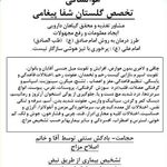 درمانگر طب سنتی (گلستان شفا پیغامی)