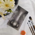 نقاشی سیاه قلم آتنا